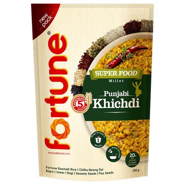 Fortune Super Food Punjabi Khichdi Mix Millets 200 g