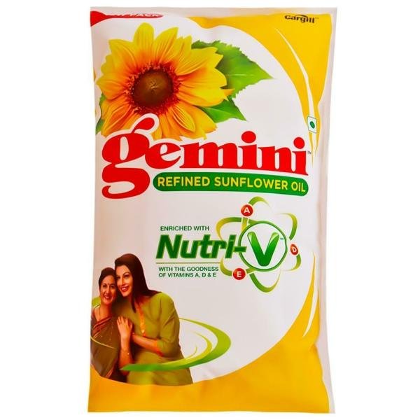 Gemini Refined Sunflower Oil 1 L