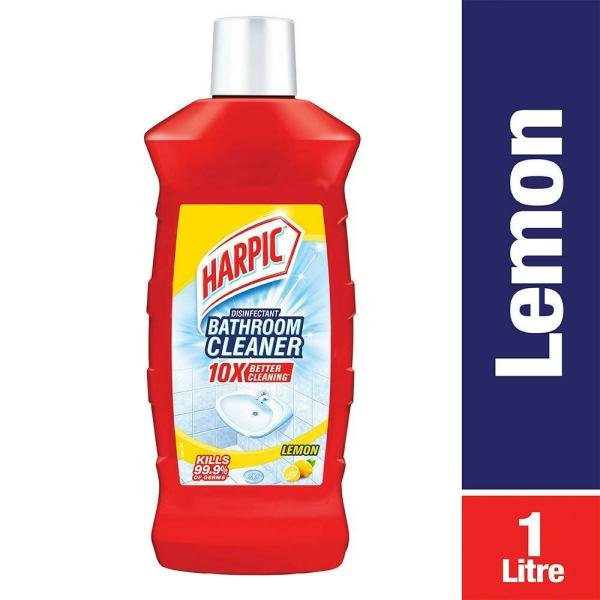 Harpic Lemon Disinfectant Bathroom Cleaner 1 L