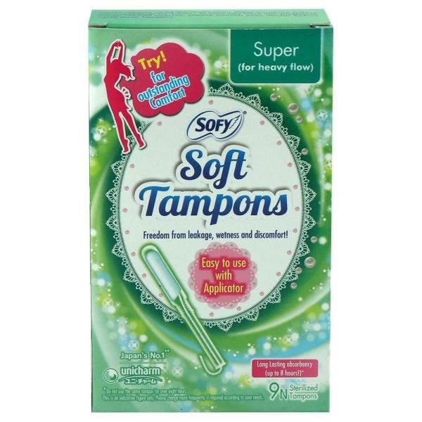 Sofy Soft Tampons (Super) 9 pcs